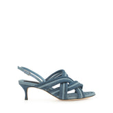 sr Watamu - Sandal Heel Indigo | Sergio Rossi