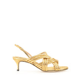sr Watamu - Sandal Heel Oro | Sergio Rossi