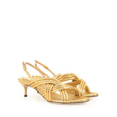 sr Watamu - Sandal Heel Oro | Sergio Rossi