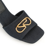 Surge - Sandal Heel Indigo | Sergio Rossi