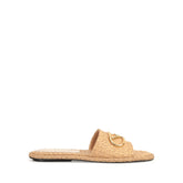 Surge - Sandal Heel Straw | Sergio Rossi