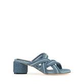 sr Watamu - Sandal Heel Indigo | Sergio Rossi