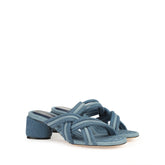 sr Watamu - Sandal Heel Indigo | Sergio Rossi