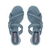 sr Watamu - Sandal Heel Indigo | Sergio Rossi