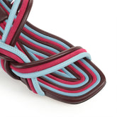 sr Watamu - Sandal Flat Wine | Sergio Rossi