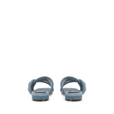 sr Watamu - Sandal Flat Indigo | Sergio Rossi