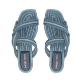 sr Watamu - Sandal Flat Indigo | Sergio Rossi