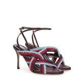 sr Watamu - Sandal Heel Wine | Sergio Rossi