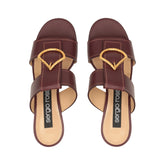sr Sea Scale - Sandal Heel Wine | Sergio Rossi
