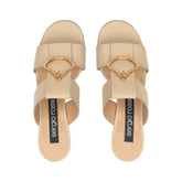 sr Sea Scale - Sandal Heel Chalk | Sergio Rossi