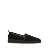 sr Sea Scale Embroidery - Mocassin Black | Sergio Rossi