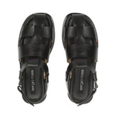sr Sea Scale - Sandals Black | Sergio Rossi