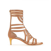sr Agate - Sandal Heel Macadamia | Sergio Rossi