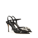 sr Godiva Precious - Sandal Heel Black | Sergio Rossi
