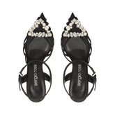 sr Godiva Precious - Sandal Heel Black | Sergio Rossi