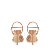 sr Godiva Precious - Sandal Heel Pecan | Sergio Rossi