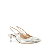 Godiva - Slingback Argento | Sergio Rossi