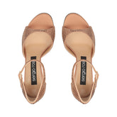 Godiva - Sandal Heel Pecan | Sergio Rossi