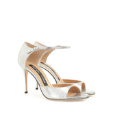 Godiva - Sandal Heel Argento | Sergio Rossi