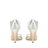 Godiva - Sandal Heel Argento | Sergio Rossi