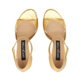 Godiva - Sandal Heel Oro | Sergio Rossi