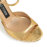 Godiva - Sandal Heel Oro | Sergio Rossi