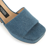 sr Si Rossi - Sandal Heel Indigo | Sergio Rossi