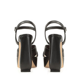 sr Si Rossi - Sandal Heel Black | Sergio Rossi