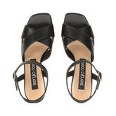 sr Si Rossi - Sandal Heel Black | Sergio Rossi