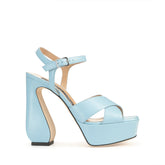 sr Si Rossi - Sandal Heel Blue Paradise | Sergio Rossi