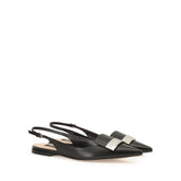 sr1 - Slingback Black | Sergio Rossi