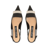 sr1 - Slingback Black | Sergio Rossi