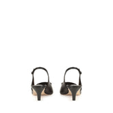 sr1 - Slingback Black | Sergio Rossi