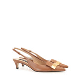 sr1 - Slingback Macadamia | Sergio Rossi