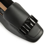 sr1 - Slippers Black | Sergio Rossi