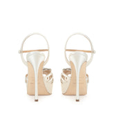 Godiva Precious Bridal - Sandal Heel White | Sergio Rossi