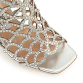 sr Mermaid Bridal - Sandal Heel Argento | Sergio Rossi