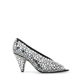 Beak Peep Toe Pump - Black | Sergio Rossi