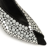 Beak Peep Toe Pump - Black | Sergio Rossi