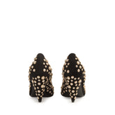 Beak Peep Toe Pump - Black | Sergio Rossi