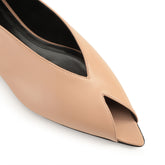 Beak Peep Toe Ballerina - Slipper | Sergio Rossi