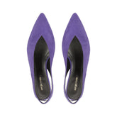Beak Slingback - Violet | Sergio Rossi