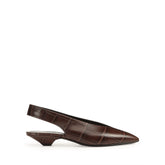 Beak Slingback - Espresso | Sergio Rossi