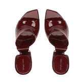 Sinuous Mule - Maroon | Sergio Rossi