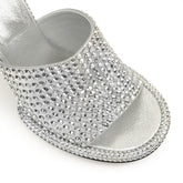 Orb Mule - Silver - Silver | Sergio Rossi 