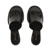 Orb Mule - Black | Sergio Rossi