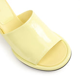 Orb Mule - Chamomile | Sergio Rossi