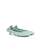 Orb Ballerine - Aquamint | Sergio Rossi