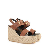 Bitt Wedge - Caramel - Caramel | Sergio Rossi 