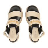 Bitt Wedge - Parchment - Parchment | Sergio Rossi 